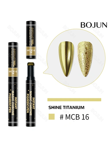 Metallic Mirror Effect Air Cushion Magic Powder Pen